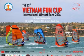 Efectúan XXIII Torneo internacional de windsurf en Binh Thuan