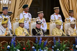 Sultán Ibrahim Iskandar juramentado como nuevo rey de Malasia