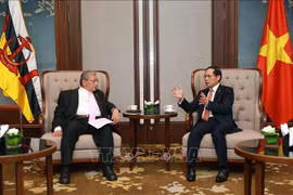 Vietnam y Brunei estrechan cooperación en la implementación de acuerdos