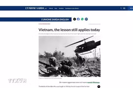 Revista italiana elogia la victoria de Dien Bien Phu