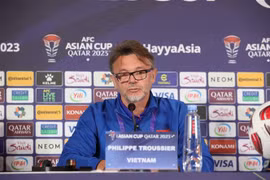 Futbolistas vietnamitas por mostrar mejor actuación en partido contra Iraq