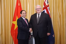 Premier vietnamita se reúne con presidente de Parlamento de Nueva Zelanda