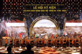 Celebra 235º aniversario de la victoria de Ngoc Hoi-Dong Da en Binh Dinh