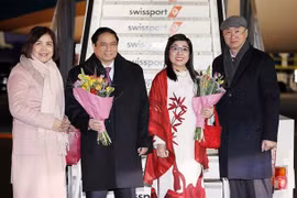 Premier vietnamita llega a Suiza para participar en 54ª Reunión del FEM