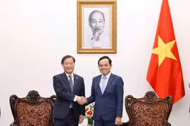 Vicepremier vietnamita recibe al vicepresidente ejecutivo senior de JICA