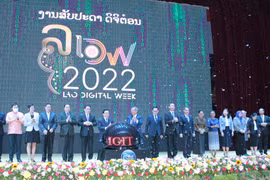 Laos promueve productos y servicios digitales
