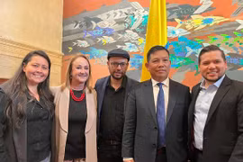 Colombia desea fomentar cooperación parlamentaria con Vietnam