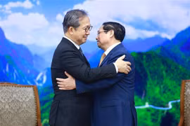 Premier vietnamita recibe al embajador saliente japonés