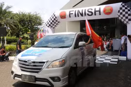 Caravana de promoción turística ASEAN-China finaliza su viaje en Yakarta