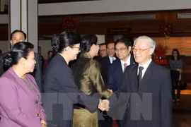 Visita del líder partidista de Vietnam a Laos imprimirá bríos a nexos bilaterales