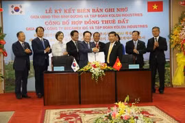 Grupo sudcoreano invierte mil millones de dólares en provincia de Vietnam 