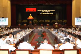 Sesiona octava reunión del Comité Partidista de Ciudad Ho Chi Minh