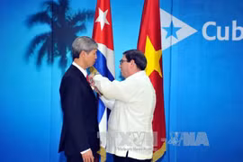 Cuba confiere medalla de la Amistad al embajador vietnamita 