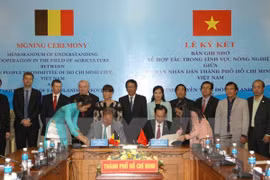 Ciudad Ho Chi Minh y la región belga de Flandes Oriental cooperan en el sector agrícola