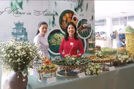 El pabellón de gastronomía de Vietnam en el evento. (Fuente: VNA)