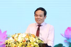 El viceprimer ministro Tran Luu Quang habla en la conferencia. (Fuente: VNA)