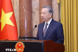 El secretario general del Partido Comunista y presidente de Vietnam, To Lam. (Fuente: VNA)