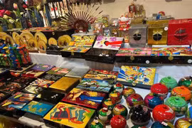 Productos vietnamitas presentes en 28 Feria Internacional de Artesanía Artigiano en Italia. (Fuente: VNA)