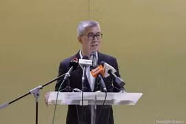 El ministro de Inversiones, Comercio e Industria de Malasia, Tengku Datuk Seri Zafrul Abdul Aziz (Foto: VNA)