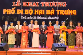 Abren en provincia de Thua Thien-Hue calle peatonal para atraer turistas