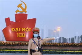 Garantizan la absoluta seguridad del XIII Congreso del Partido Comunista de Vietnam