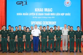 Incian en Vietnam curso de Estado Mayor de ONU