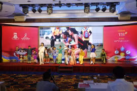 En el evento para anunciar los XIII Juegos Escolares de la ASEAN. (Foto: VNA)