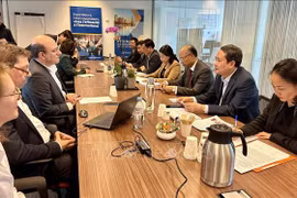 En la reunión. (Foto: VNA)