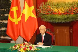 El secretario general del PCV, Nguyen Phu Trong. (Foto: VNA)
