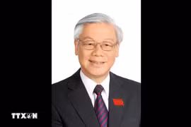 El secretario general del Partido Comunista de Vietnam, Nguyen Phu Trong. (Foto: VNA)
