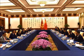Delegación del Partido Comunista de Vietnam realiza visita a China