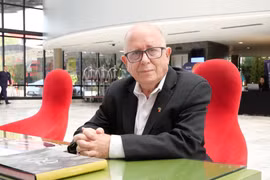 El historiador y secretario general de la Asociación de Amistad Brasil-Vietnam, Pedro Da Oliveira. (Foto: VNA)