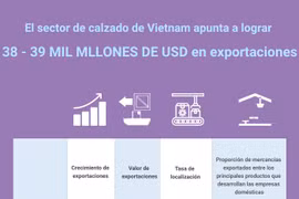 Sector de calzado apunta a lograr 39 mil millones de dólares en exportaciones 