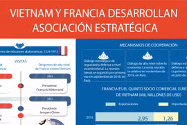 Vietnam y Francia desarrollan nexos de asociación estratégica 