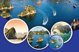 Bahía de Ha Long nombrada entre 51 lugares más hermosos del mundo