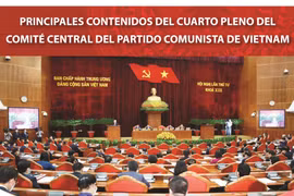 Principales contenidos del cuarto pleno del Comité Central del Partido Comunista de Vietnam