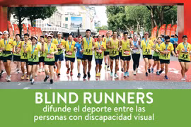  Blind Runners difunde el deporte entre las personas con discapacidad visual