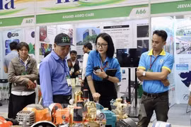 Visitantes en la exhibición en Agri Vietnam 2024. (Foto: VNA)