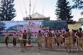 Festival honra valores de cultura gong en Tay Nguyen 