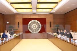Legislativos juveniles de Vietnam y Alianza Francófona intercambian experiencias 