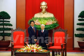 Líder partidista de Vietnam afirma política de profundizar lazos con Japón