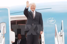 Secretario general del Partido Comunista de Vietnam concluye gira por Indonesia y Myanmar