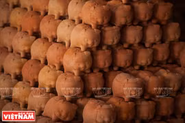 Huchas de cerdo en Lai Thieu 