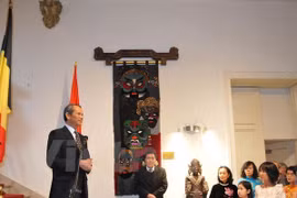 Comunidad vietnamita en Bélgica festejan Año Nuevo Lunar del Gallo
