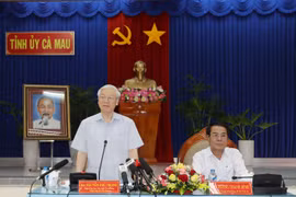 Líder partidista vietnamita pide a Ca Mau impulsar economía marítima 