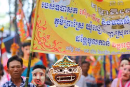 Misteriosas máscaras de los khmer 