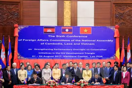  Comisiones parlamentarias de Camboya, Laos y Vietnam impulsan iniciativas de desarrollo