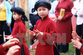 Honran a canto Xoan de Vietnam como Patrimonio Cultural Intangible de la humanidad