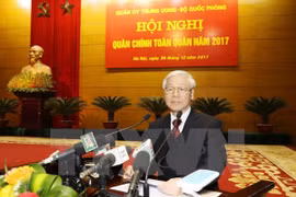 Dirigente partidista orienta labores de ejército vietnamita en próximo año 