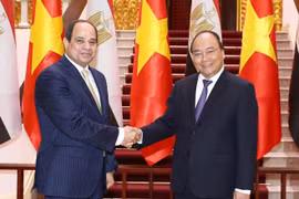 Premier de Vietnam apoya elevar intercambio comercial con Egipto 